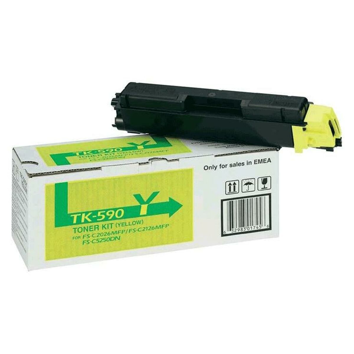 Toner Kyocera TK-590Y Yellow Toner Kyocera TK-590Y Yellow