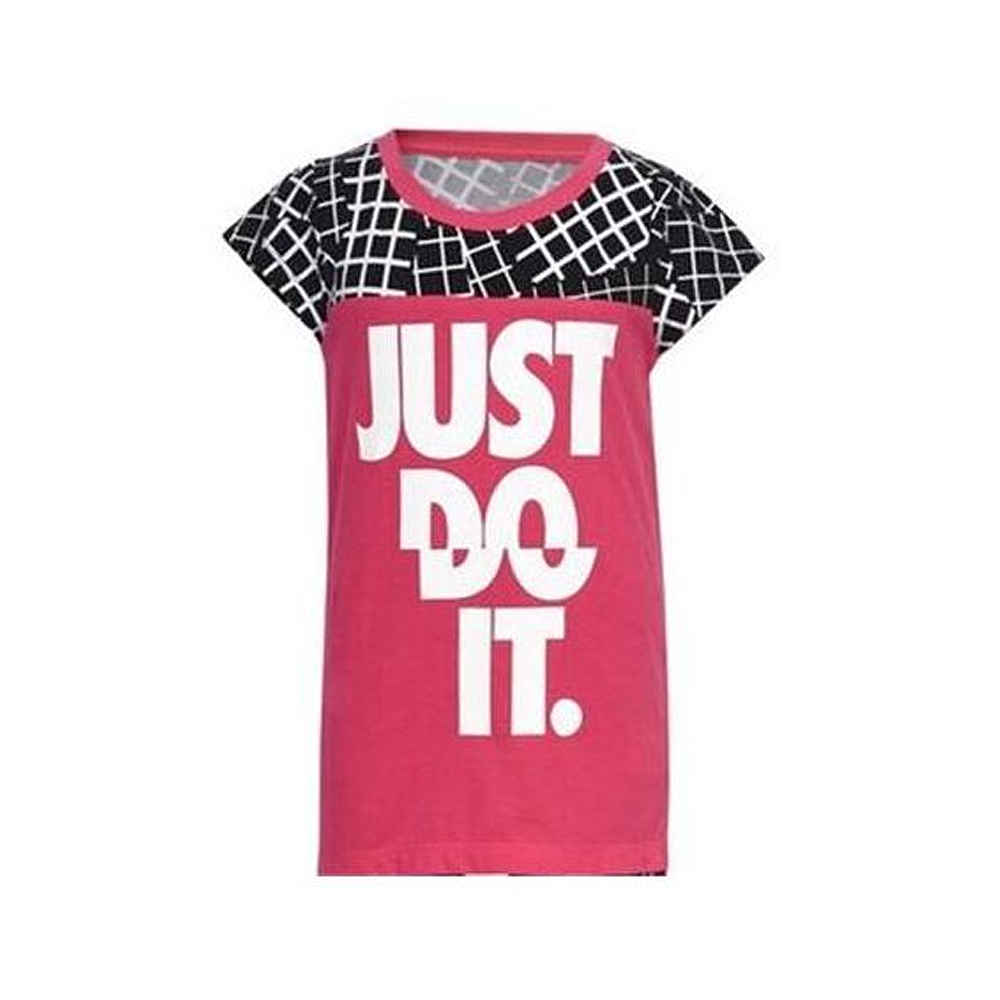 Child’s Short Sleeve T-Shirt Nike  848-A72  Pink