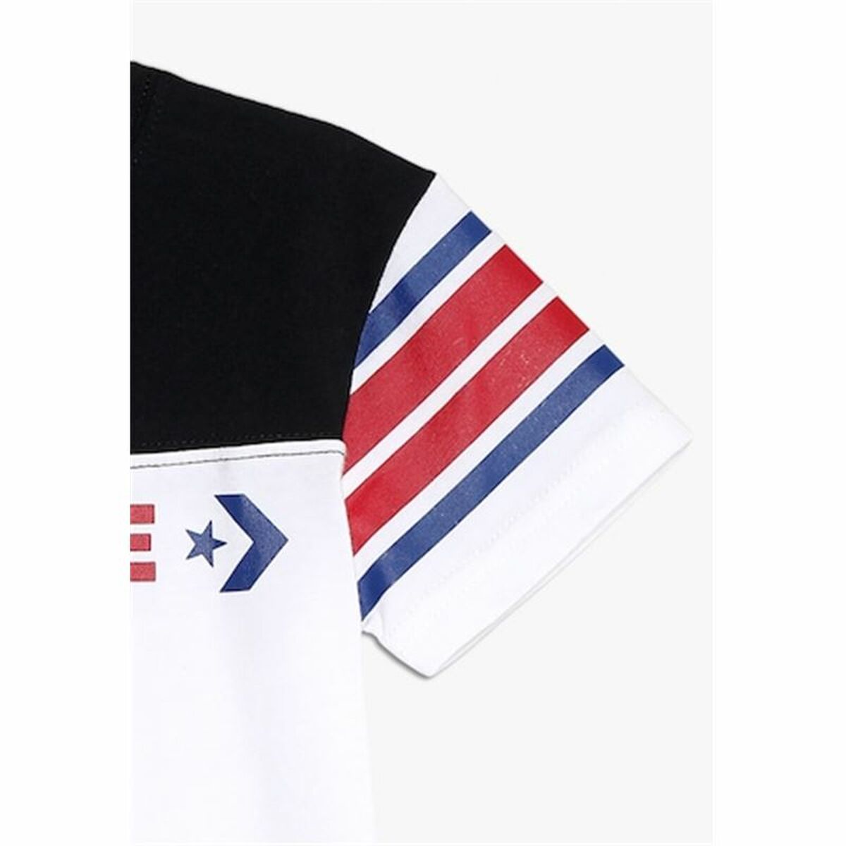 Child’s Short Sleeve T-Shirt Converse Retro Sport White