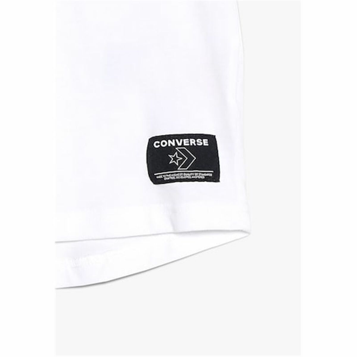 Child’s Short Sleeve T-Shirt Converse Retro Sport White