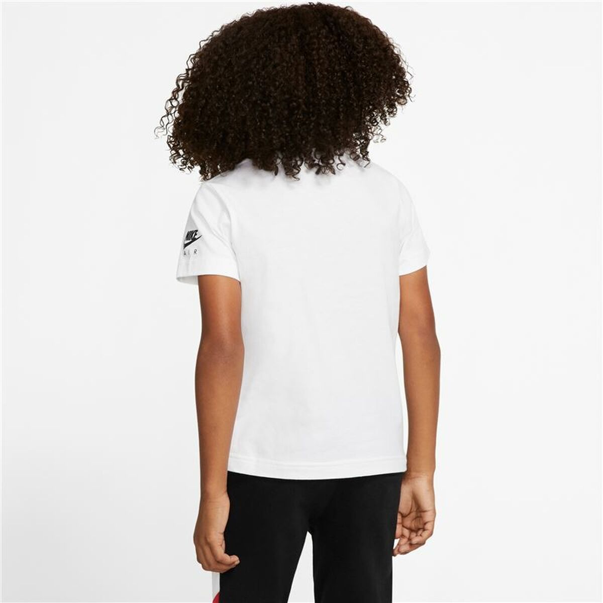 Child’s Short Sleeve T-Shirt Nike Air View White