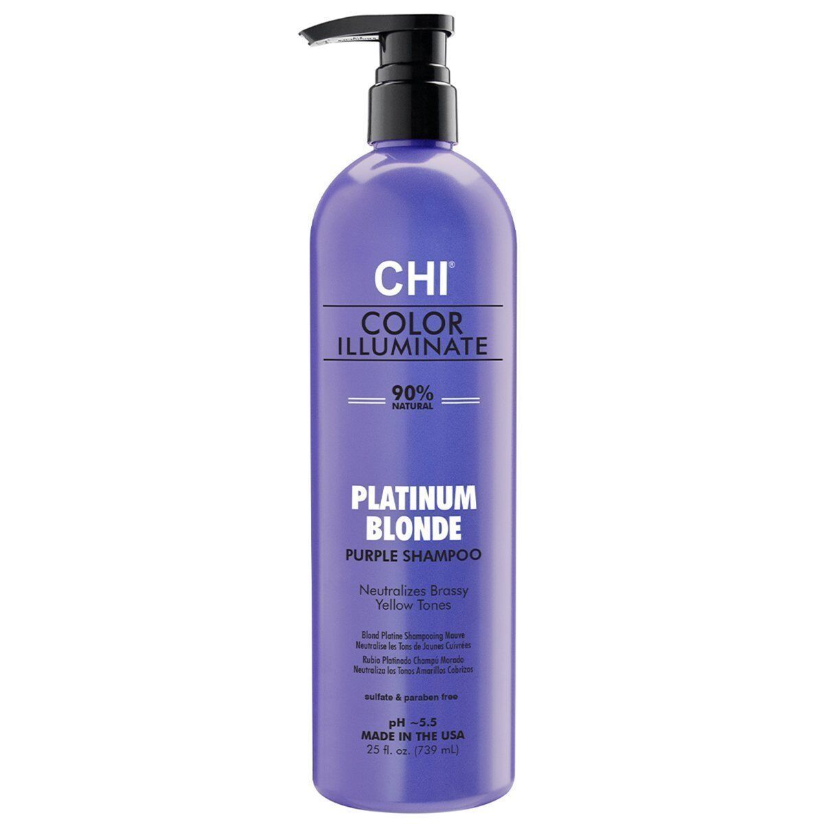 Colour Neutralising Shampoo Farouk Chi Color Illuminate Platinum Blonde 739 ml Colour Neutralising Shampoo Farouk Chi Color Illuminate Platinum Blonde 739 ml