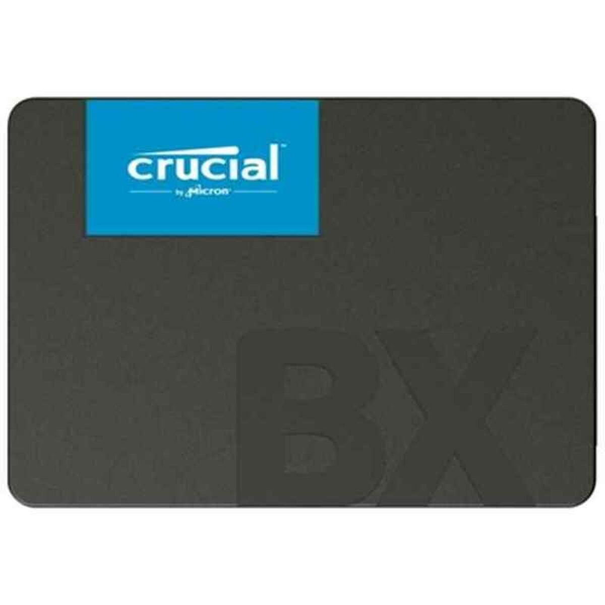 External Hard Drive Crucial CT2000BX500SSD1 2 TB SSD Black Silver External Hard Drive Crucial CT2000BX500SSD1 2 TB SSD Black Silver