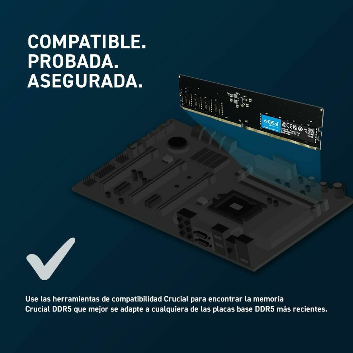 RAM Memory Crucial CT2K16G48C40U5 DDR5 4800 MHz 32 GB CL40