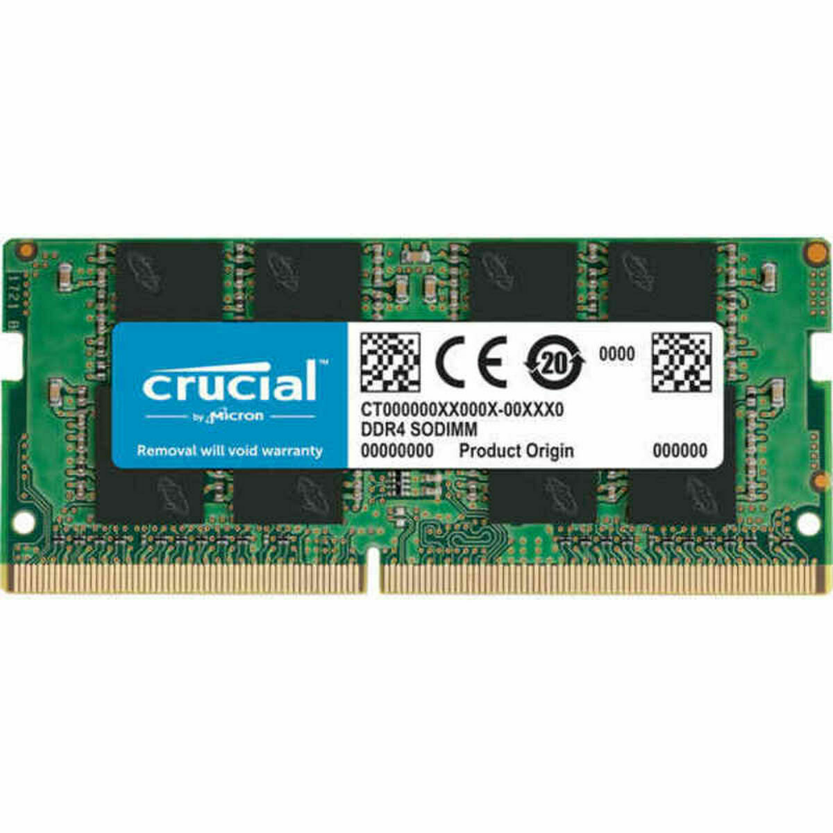 RAM Memory Crucial 16 GB DDR4 3200 MHz CL22 RAM Memory Crucial 16 GB DDR4 3200 MHz CL22