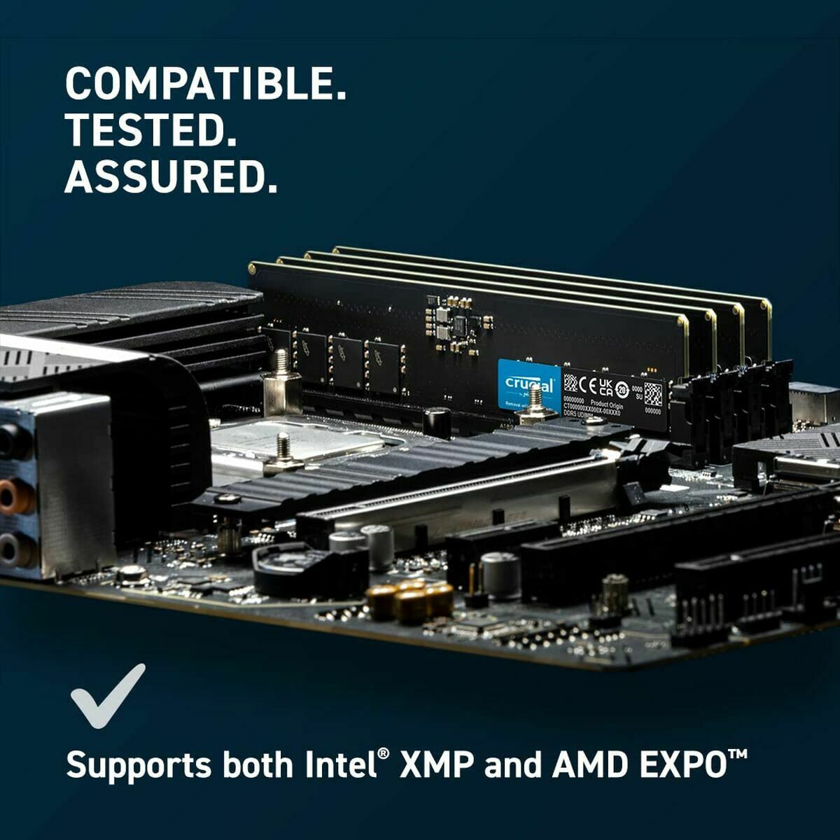 RAM Memory Crucial CT8G56C46U5 8 GB DDR5 5600 MHz CL46