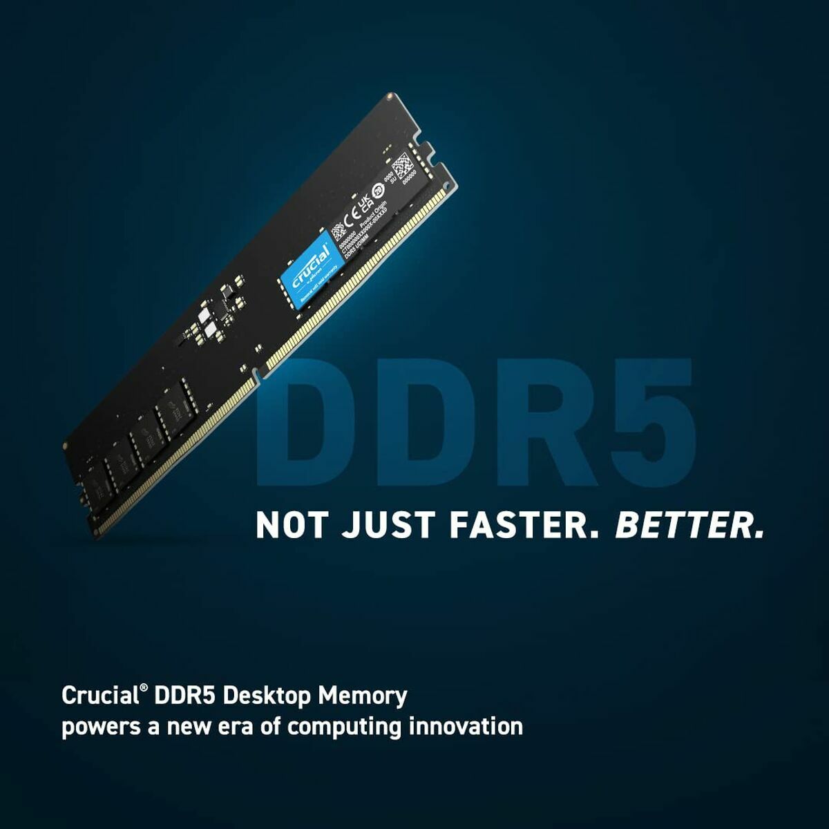 RAM Memory Crucial CT8G56C46U5 8 GB DDR5 SDRAM DDR5 5600 MHz