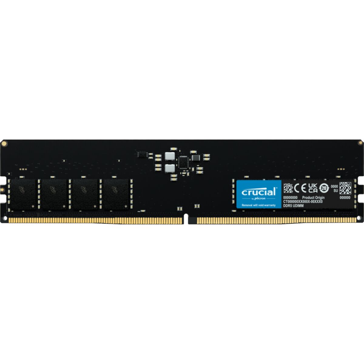 RAM Memory Crucial CT16G56C46U5 16 GB DDR5 SDRAM DDR5 5600 MHz RAM Memory Crucial CT16G56C46U5 16 GB DDR5 SDRAM DDR5 5600 MHz