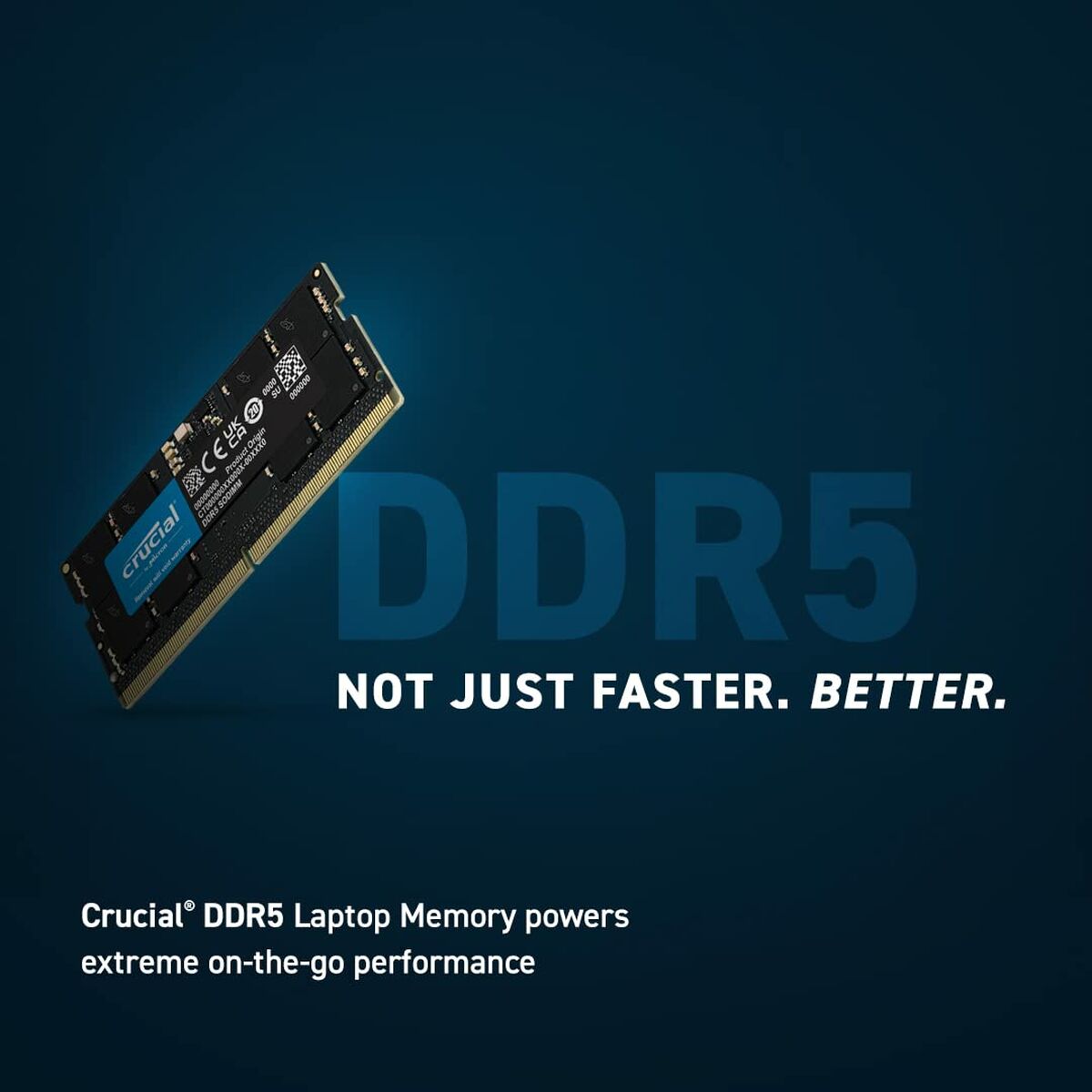RAM Memory Crucial CT2K32G56C46S5 64 GB DDR5 SDRAM DDR5 5600 MHz