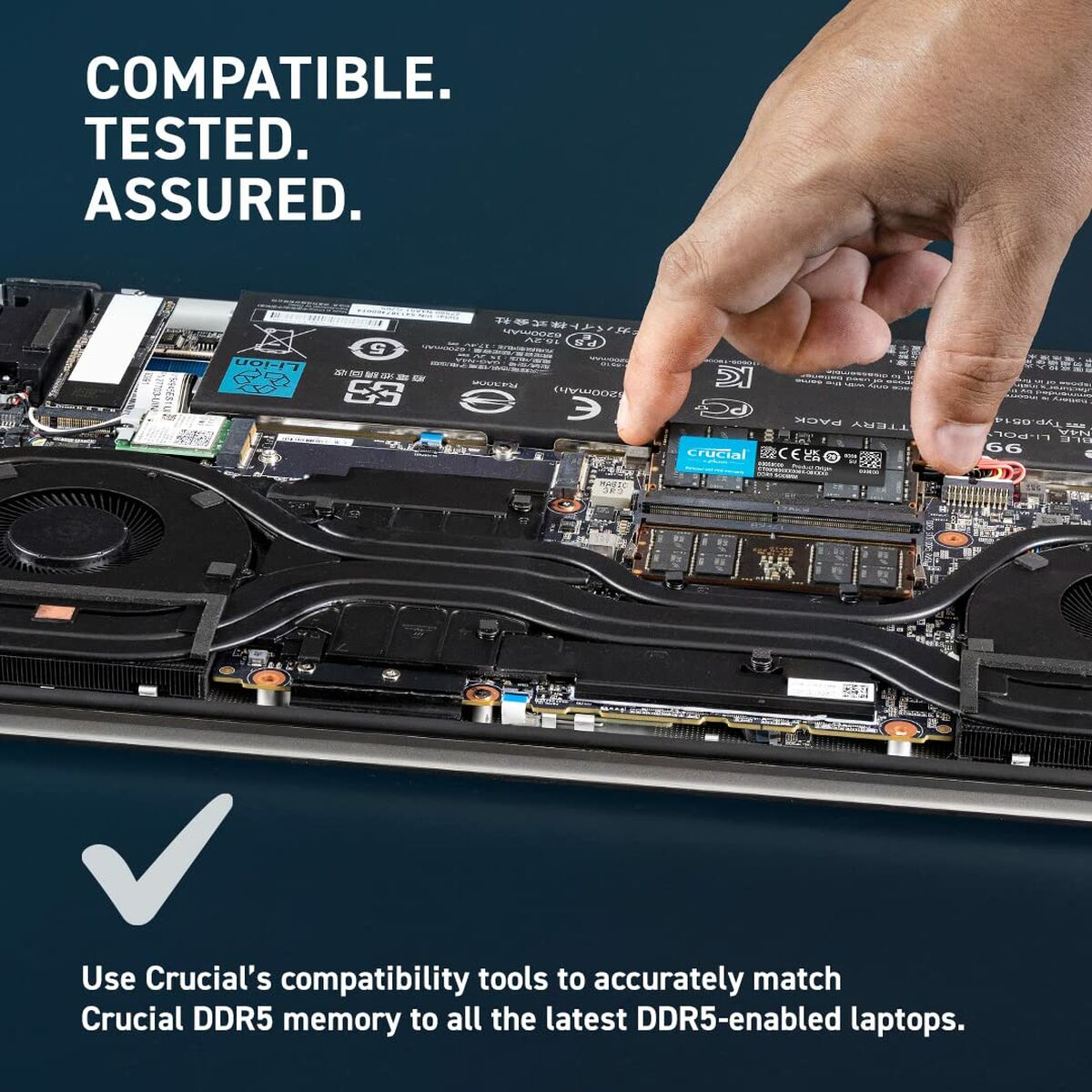 RAM Memory Crucial CT2K32G56C46S5 64 GB DDR5 SDRAM DDR5 5600 MHz