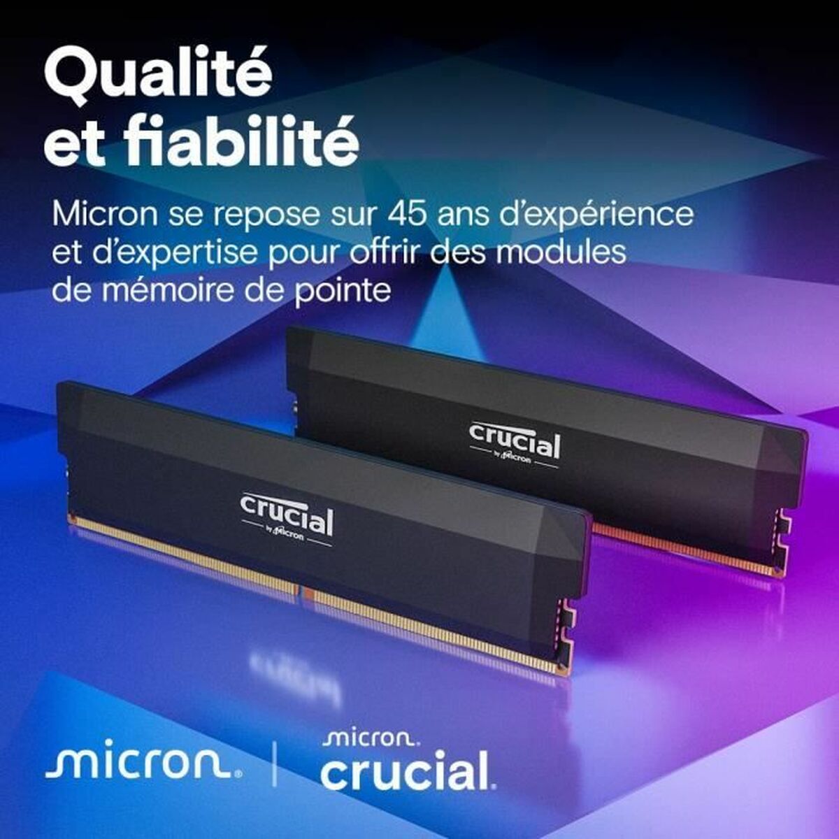 RAM Memory Crucial 32 GB DDR5 6400 MHz