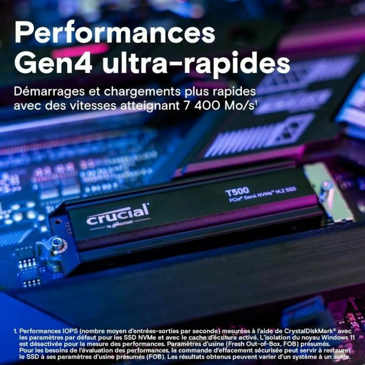 Hard Drive Crucial CT4000T500SSD5 4 TB SSD