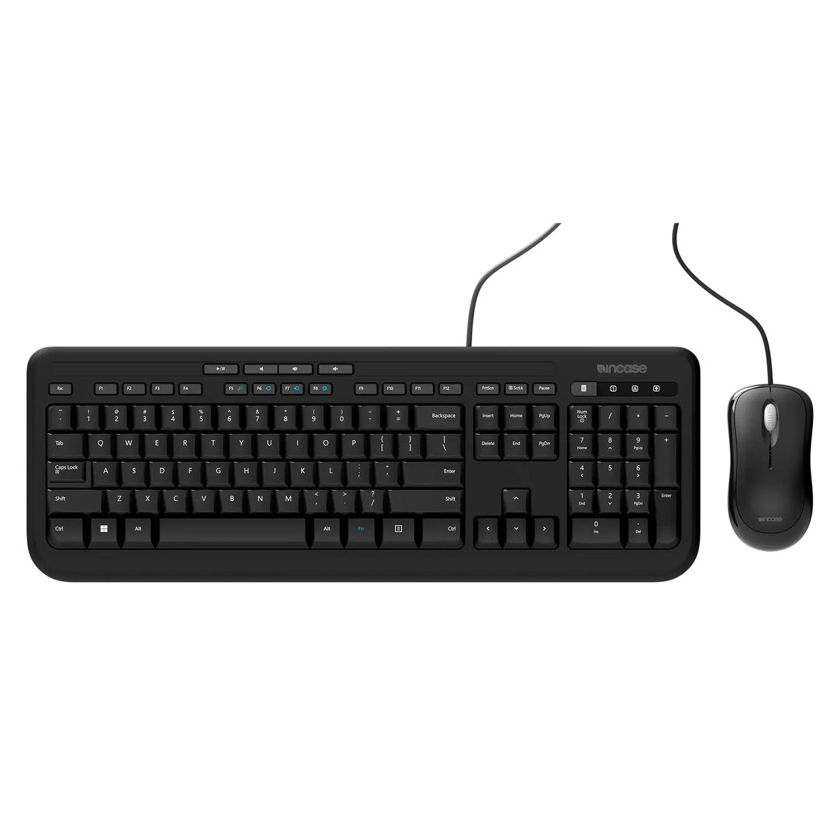 Keyboard and Mouse Incase APB-00008 Black German Keyboard and Mouse Incase APB-00008 Black German