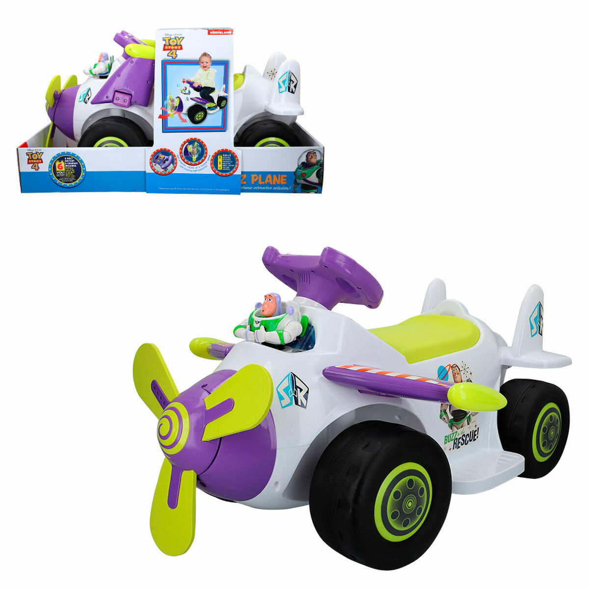Children’s Electric Car Toy Story Battery Little Plane 6 V