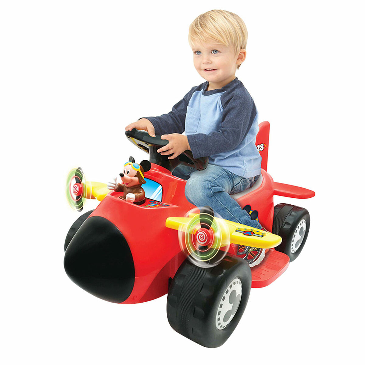 Children’s Electric Car Mickey Mouse Battery Little Plane 6 V