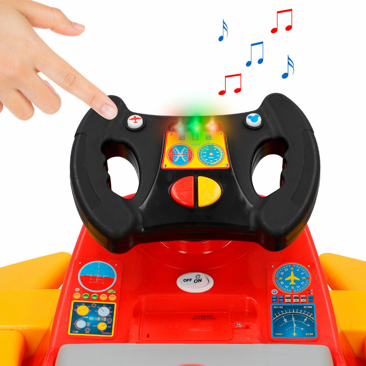Children’s Electric Car Mickey Mouse Battery Little Plane 6 V