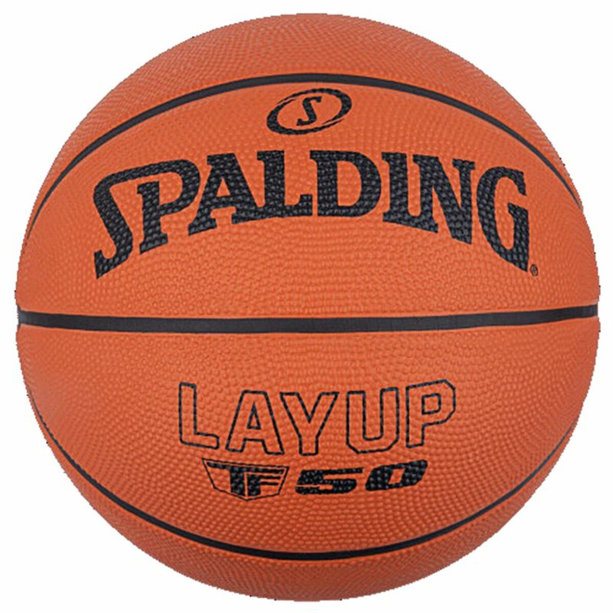 Basketball Ball Spalding Layup TF-50 Multicolour 5 Natural rubber Basketball Ball Spalding Layup TF-50 Multicolour 5 Natural rubber