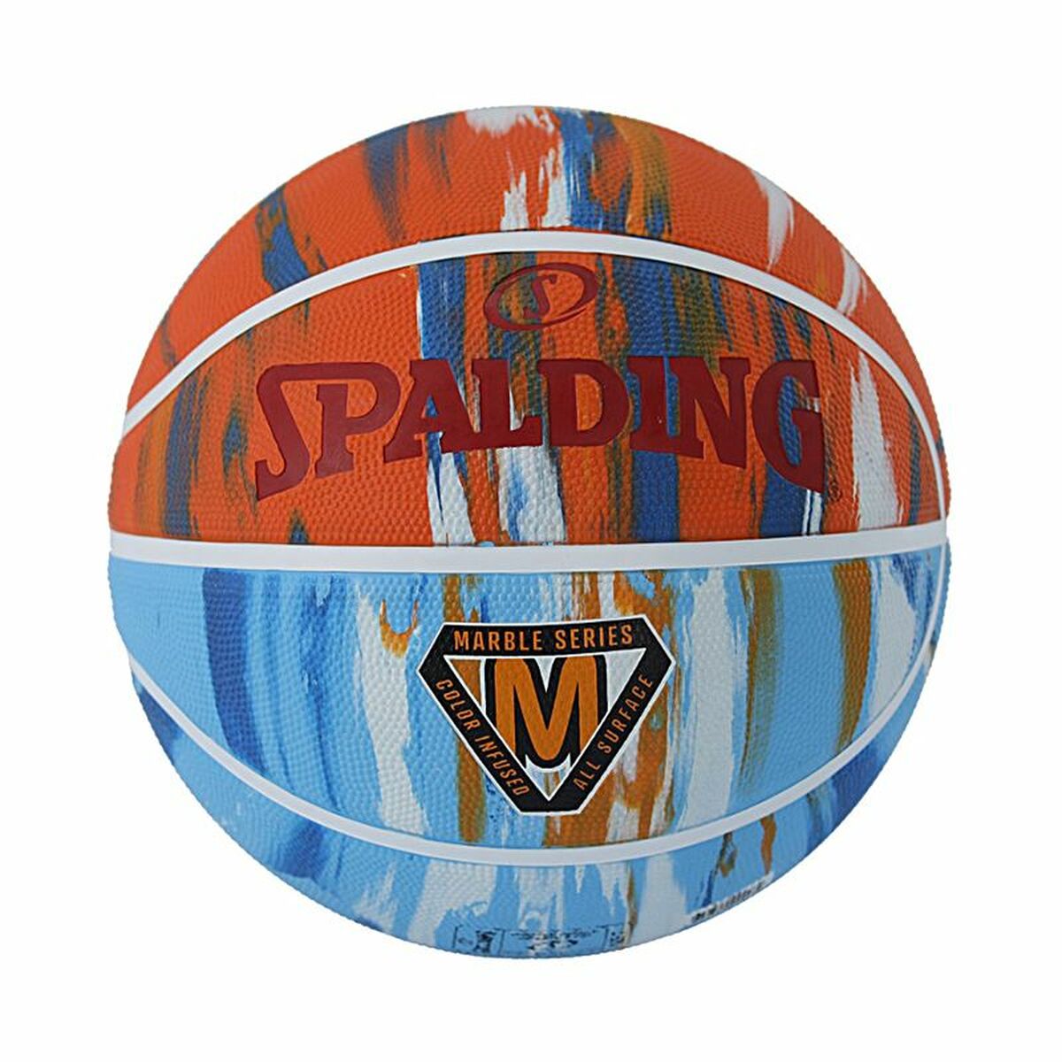 Basketball Ball Spalding Marble Series Rocky Orange (Size 5) Basketball Ball Spalding Marble Series Rocky Orange (Size 5)