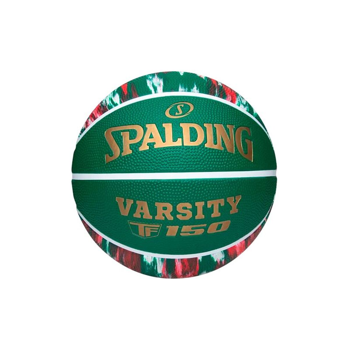 Basketball Ball Spalding Varsity Tf-150 Sz7 Green 7 (Size 7)