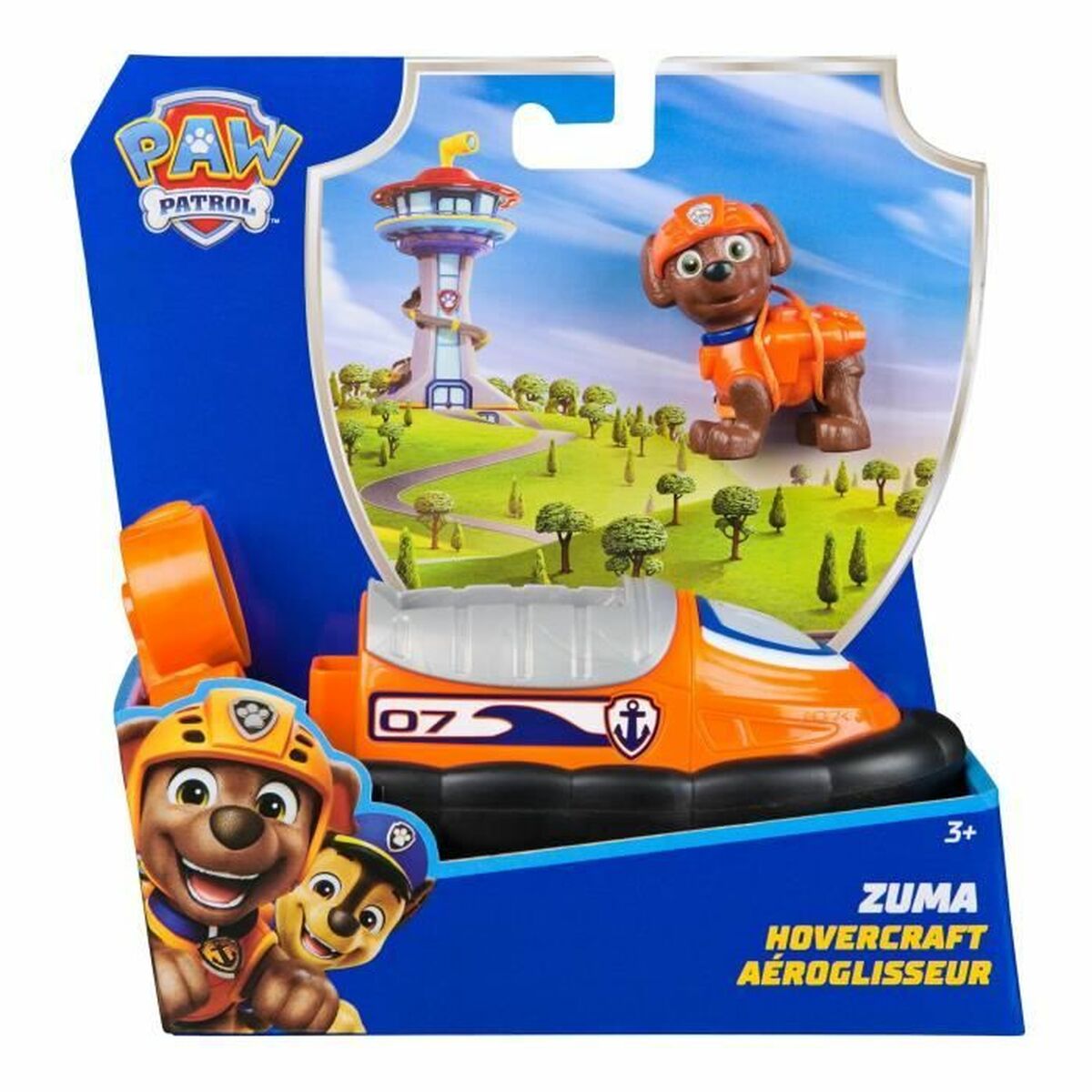 Action Figure Spin Master ZUMA The Paw Patrol 2 Pieces