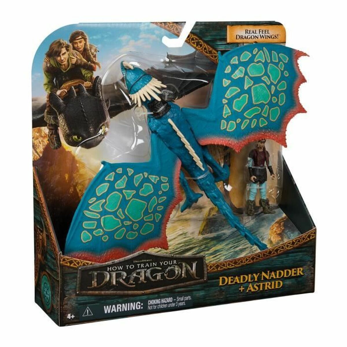 Action Figure Spin Master MAESTRO DE GIRO DRAGN Y VIKINGO 25 CM STORM