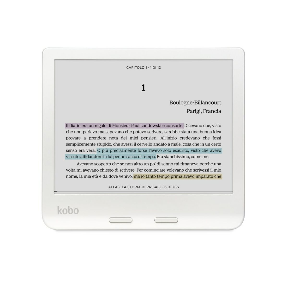 EBook Rakuten N428-KU-WH-K-CK White 32 GB 7″