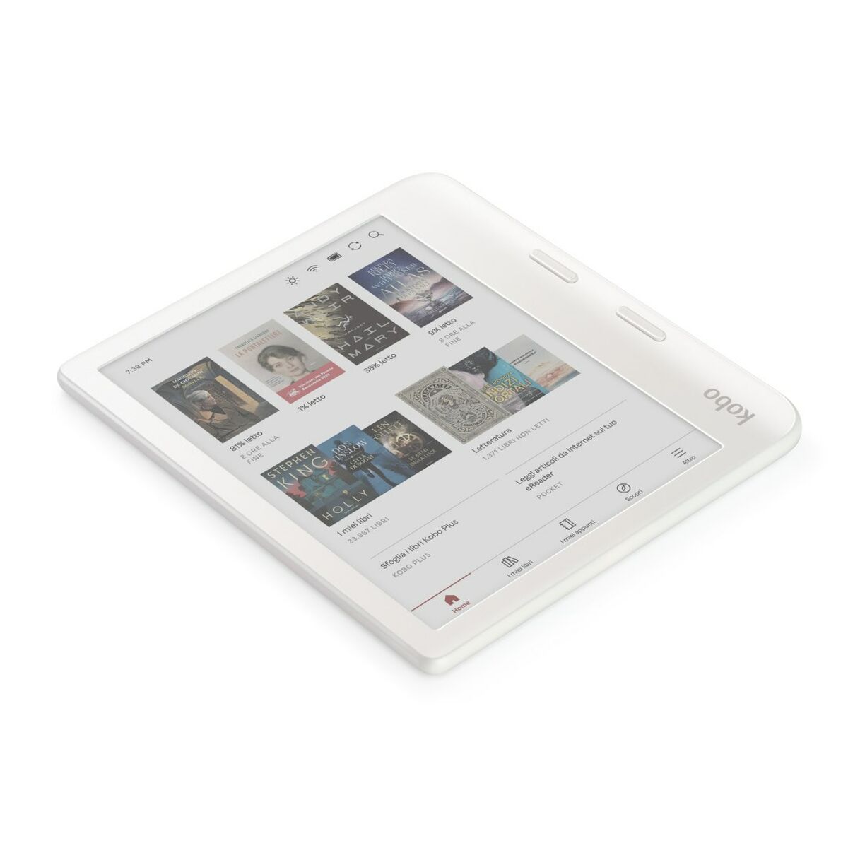EBook Rakuten N428-KU-WH-K-CK White 32 GB 7″