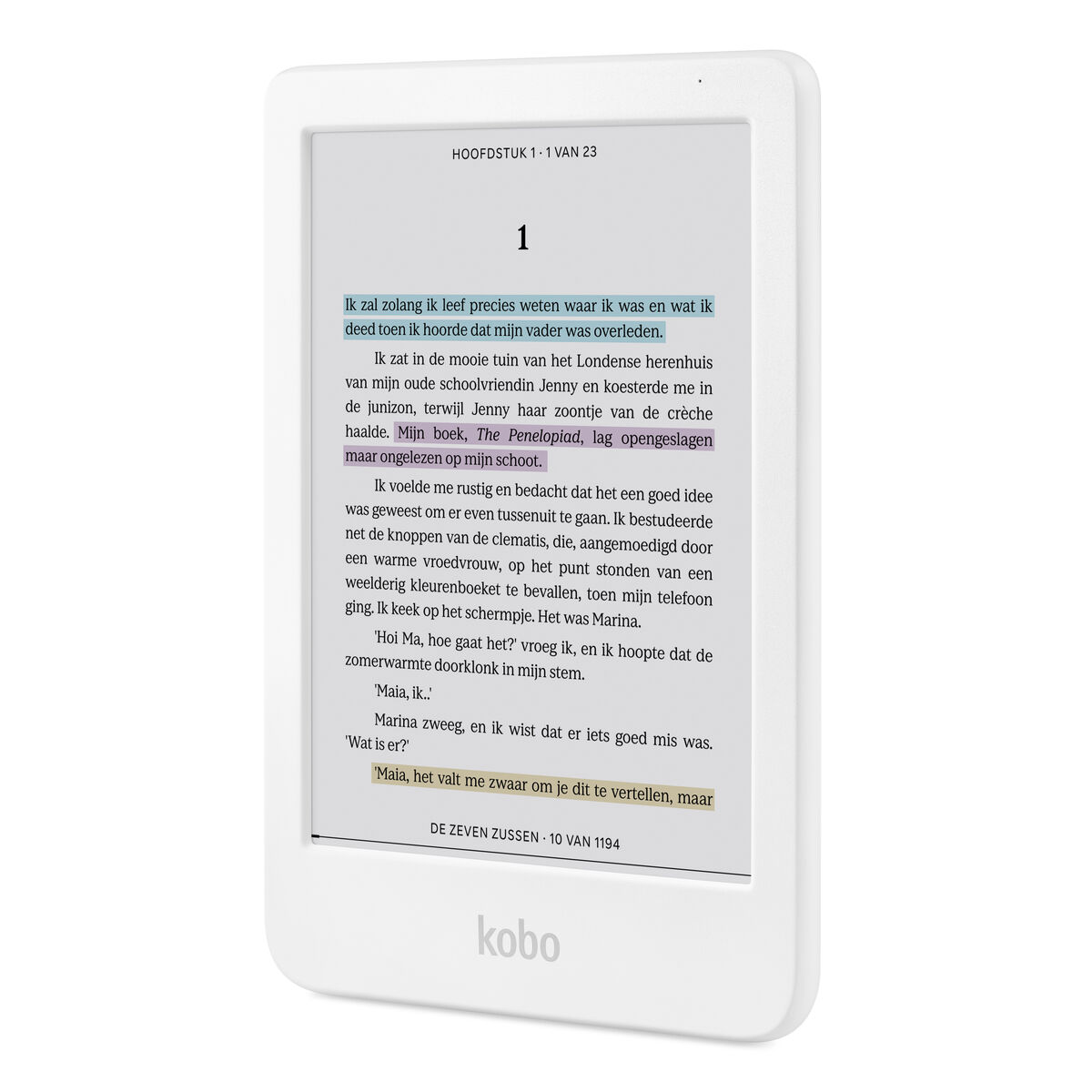 EBook Kobo N367-KU-WH-K-CK White 16 GB 6″