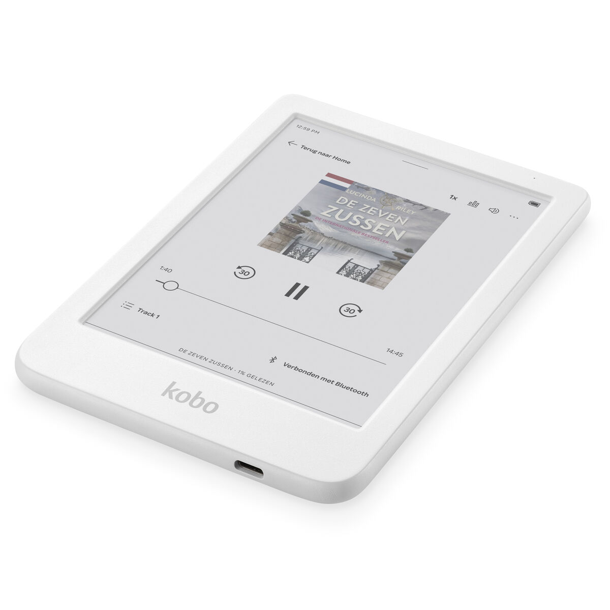 EBook Kobo N367-KU-WH-K-CK White 16 GB 6″