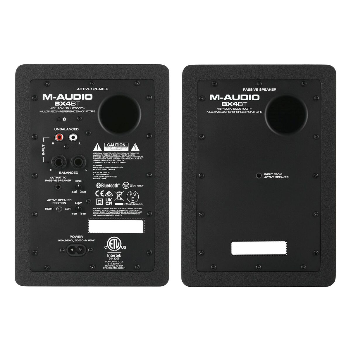 Studio monitor M-Audio BX4 PAIRBT 50 W