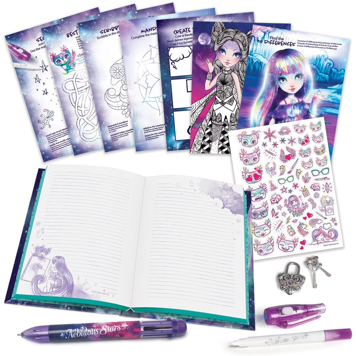 Diary with accessories Hape