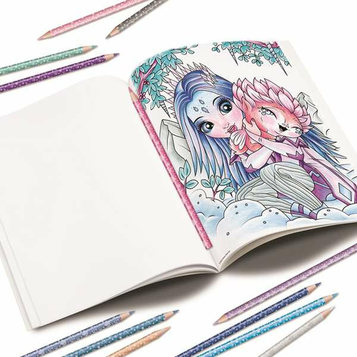 Picture Block for Colouring In Hape