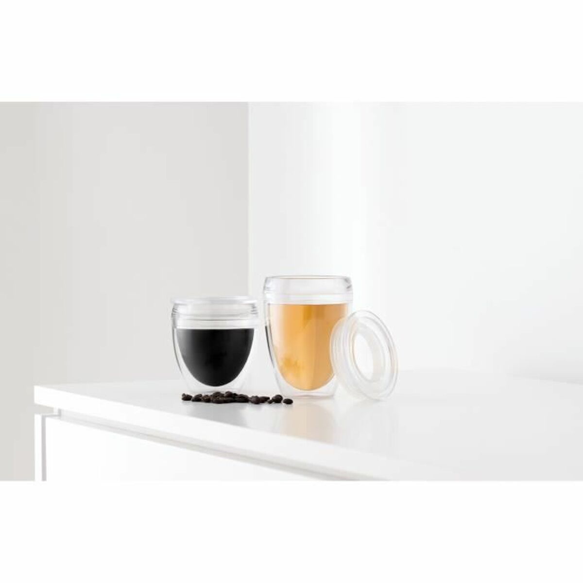Set of glasses Bodum Transparent Plastic (2 Units)