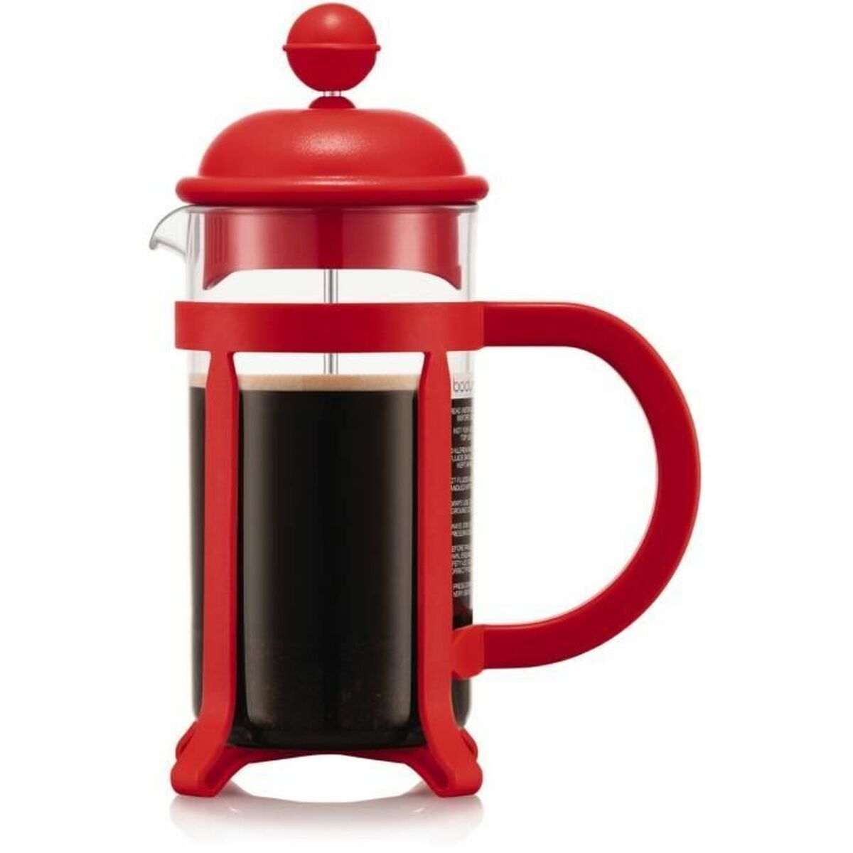 Cafetire with Plunger Bodum Red