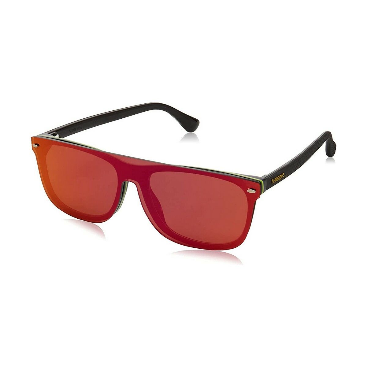 Men’ Spectacle frame Havaianas PARATY-CS-807-UZ Black Red Ã¸ 54 mm