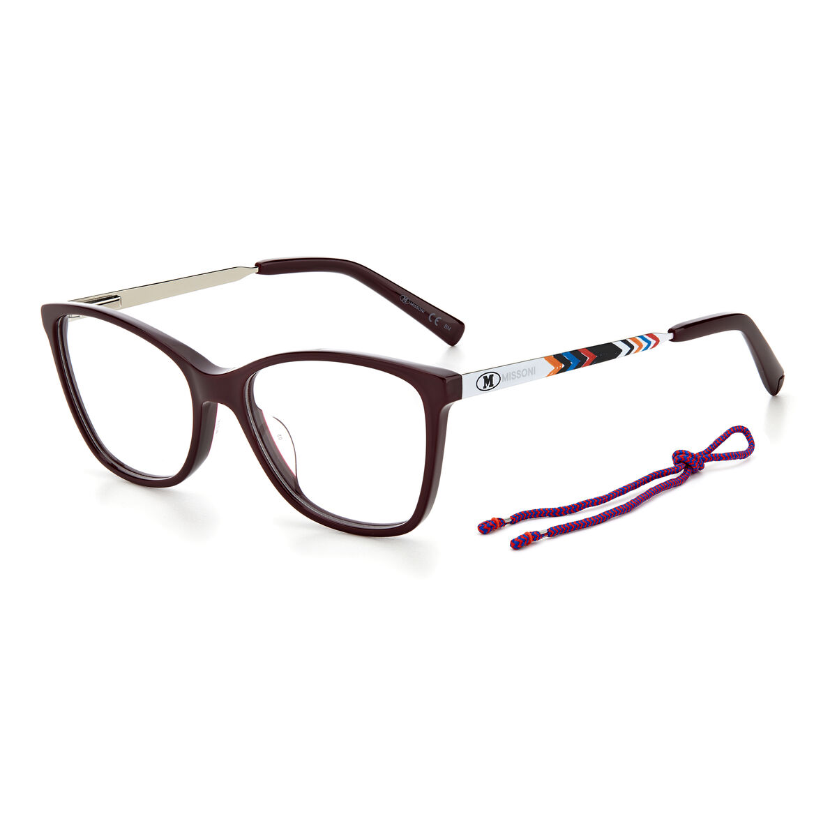 Spectacle frame Missoni MMI-0032-TN-LHF Burgundy Ã 51 mm