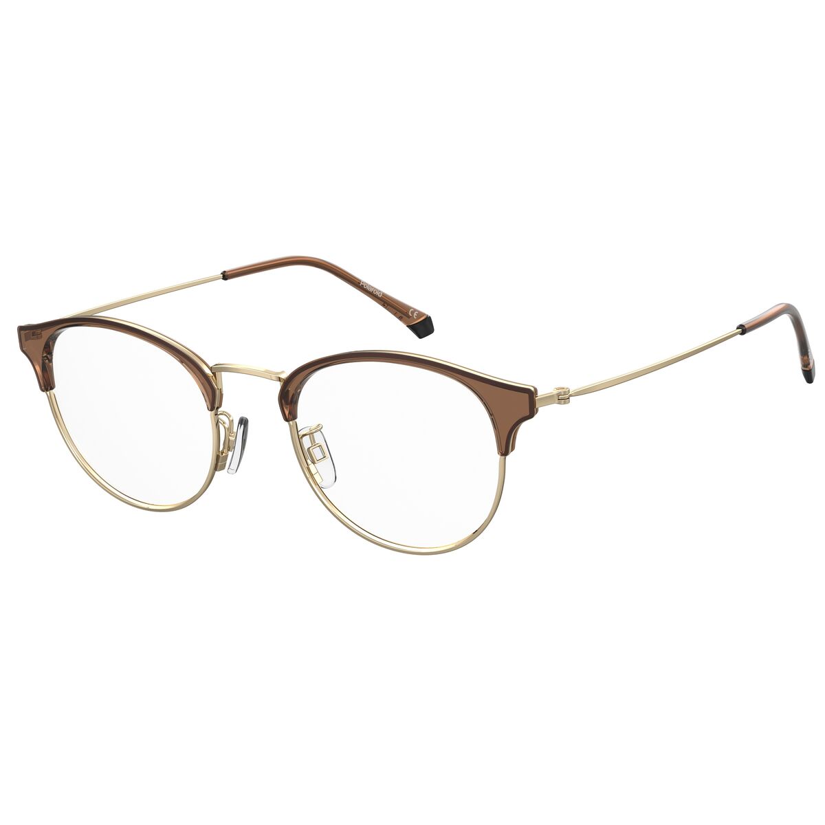 Unisex’ Spectacle frame Polaroid PLD-D404-G-09Q Brown Ø 51 mm