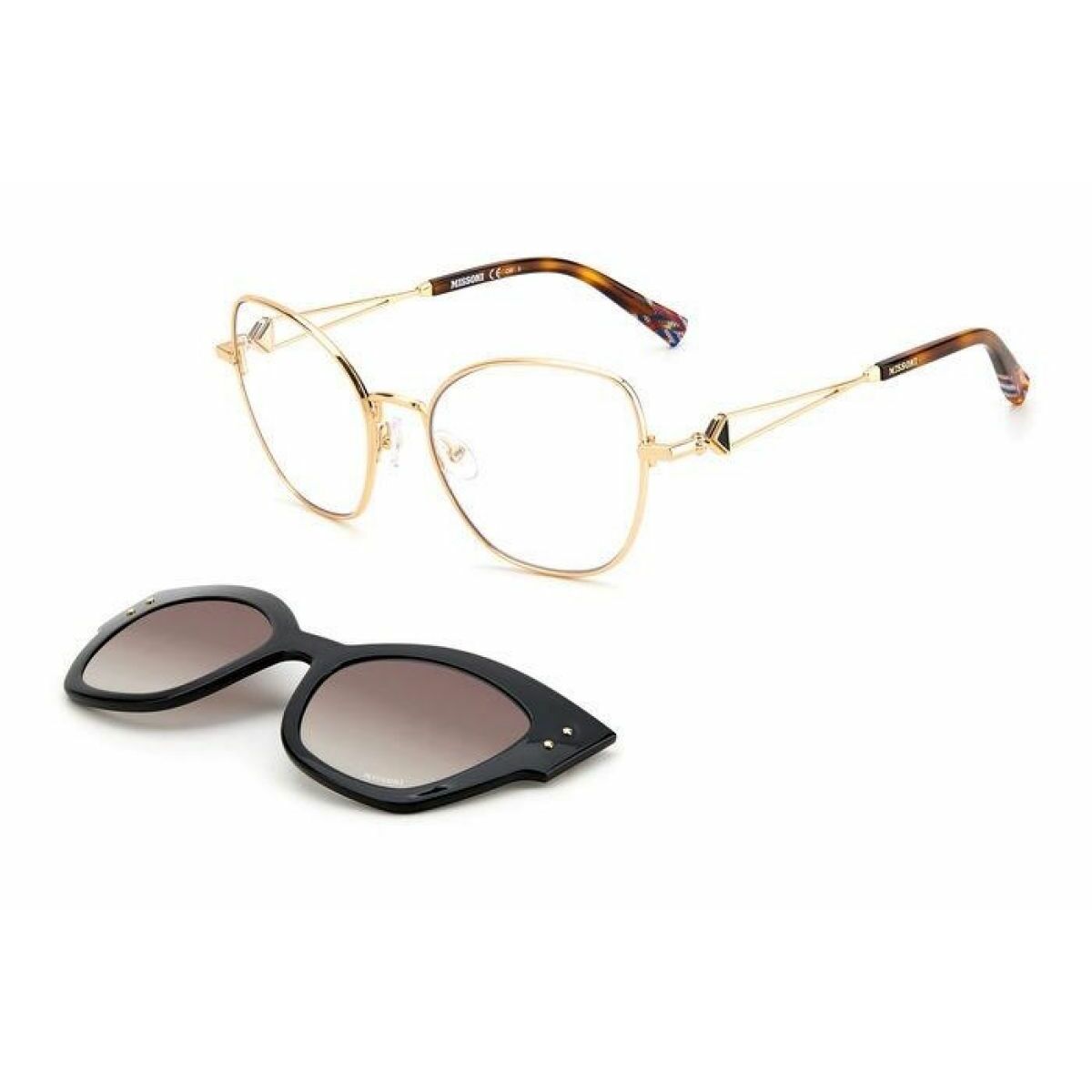 Eyeglass Frame + Sunglasses Missoni MIS-0054-CS-0 Ã 53 mm Clip On