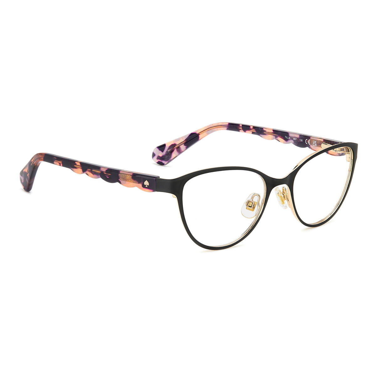 Spectacle frame Kate Spade TILLIE-807E616 Black Ã 46 mm