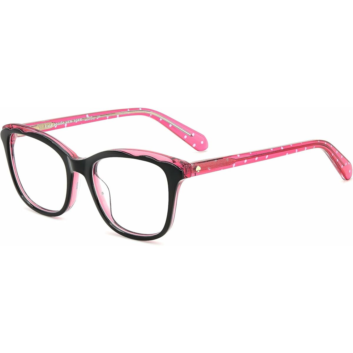 Ladies’ Spectacle frame Kate Spade ELODIE-807E716 Black Ø 47 mm Ladies’ Spectacle frame Kate Spade ELODIE-807E716 Black Ø 47 mm