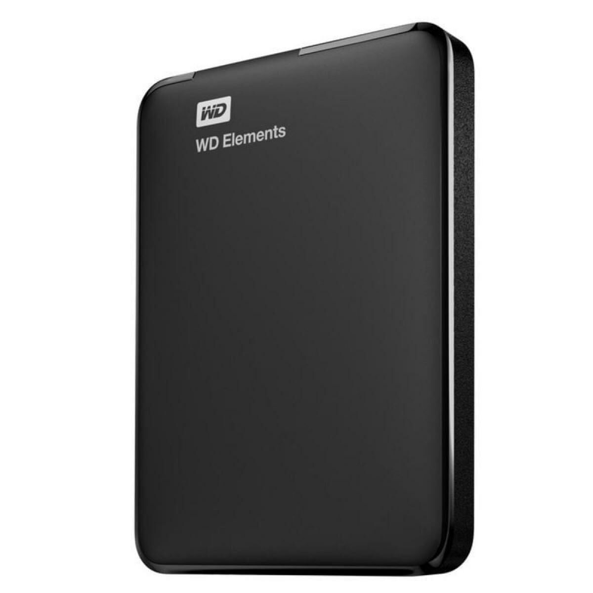 External Hard Drive Western Digital WD Elements Portable Black 1 TB