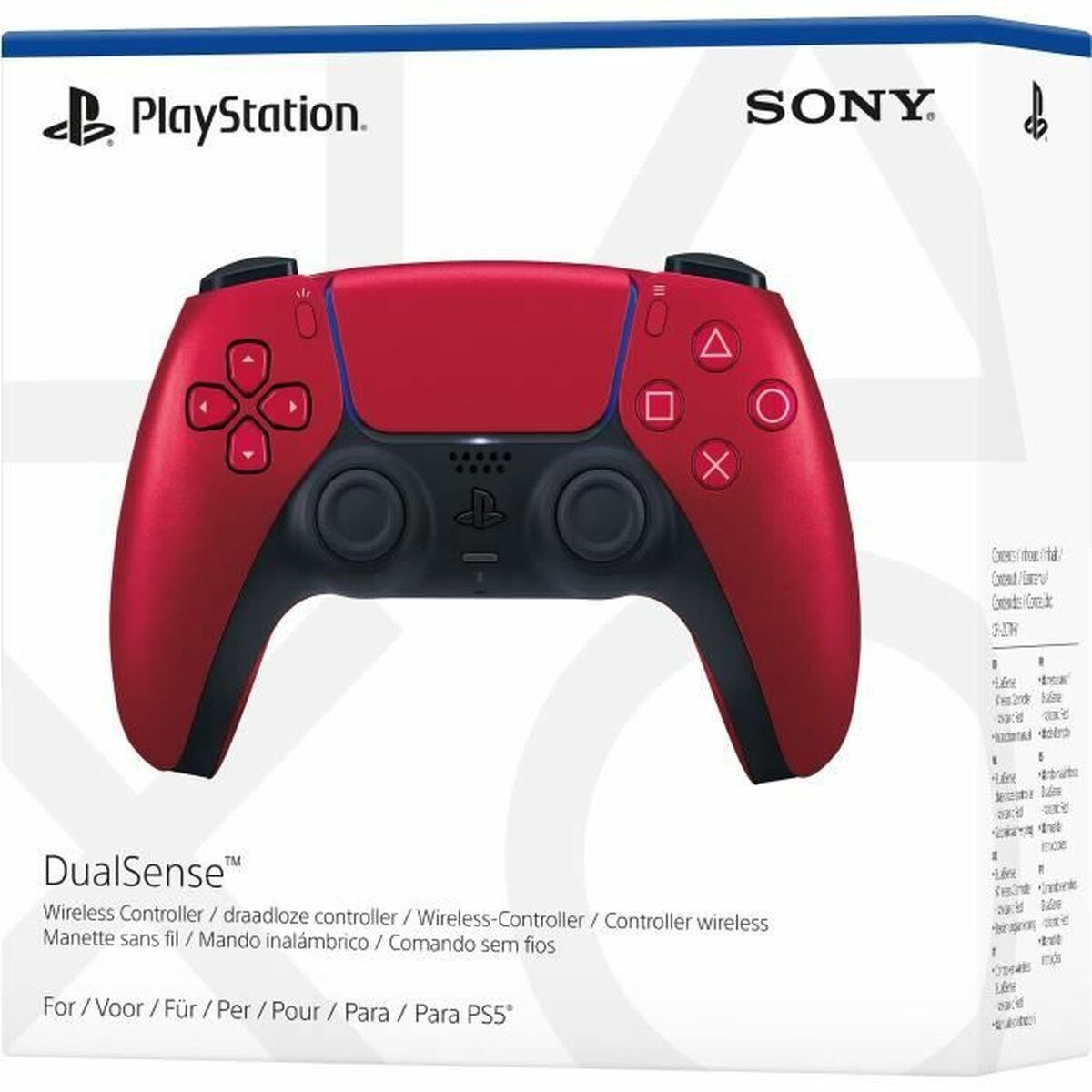 PS5 DualSense Controller Sony Deep Earth – Volcanic Red Red