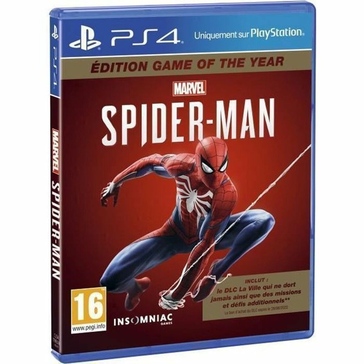 PlayStation 4 Video Game Sony Marvel’s Spider-Man (FR)