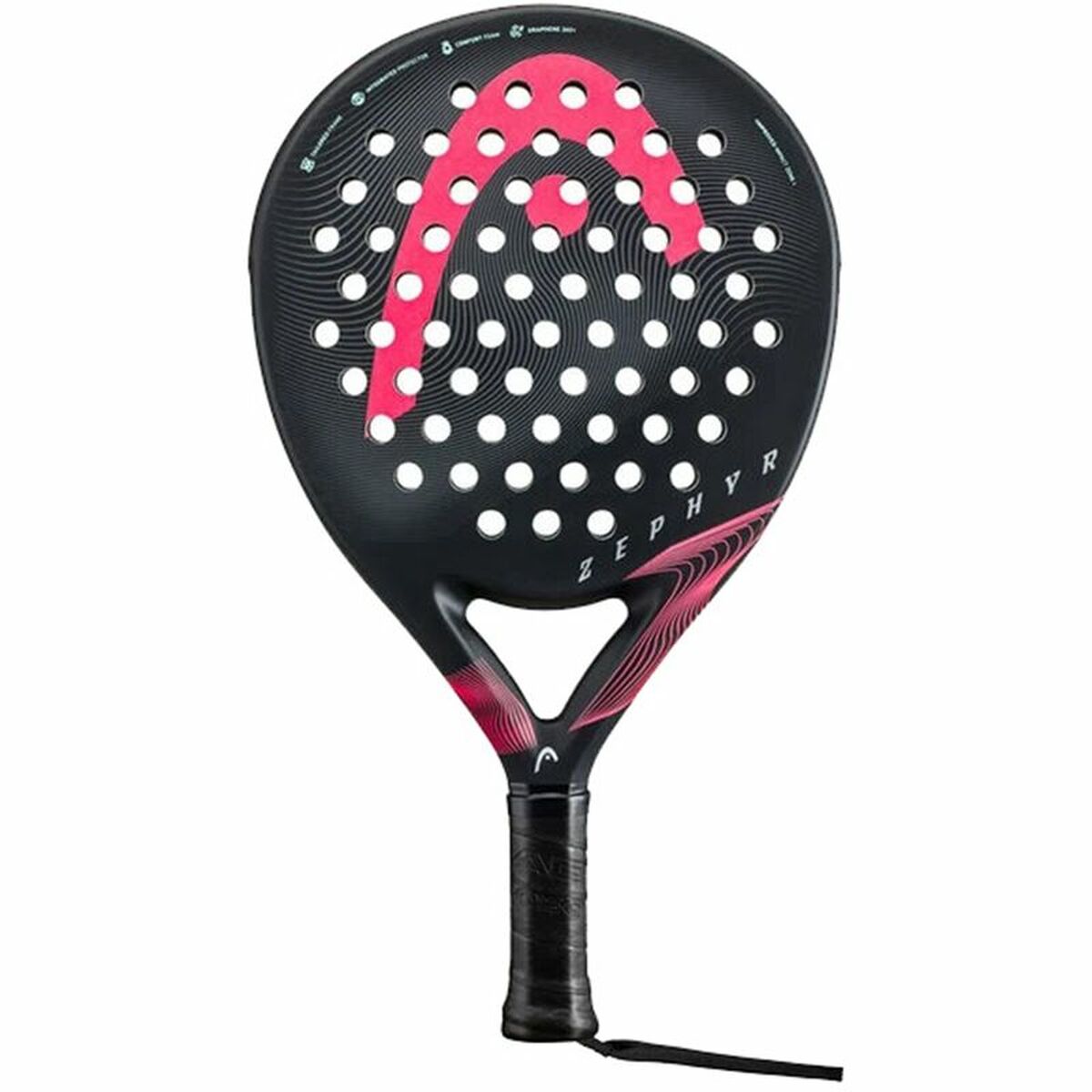 Padel Racket Head Zephyr 2023 Black Padel Racket Head Zephyr 2023 Black