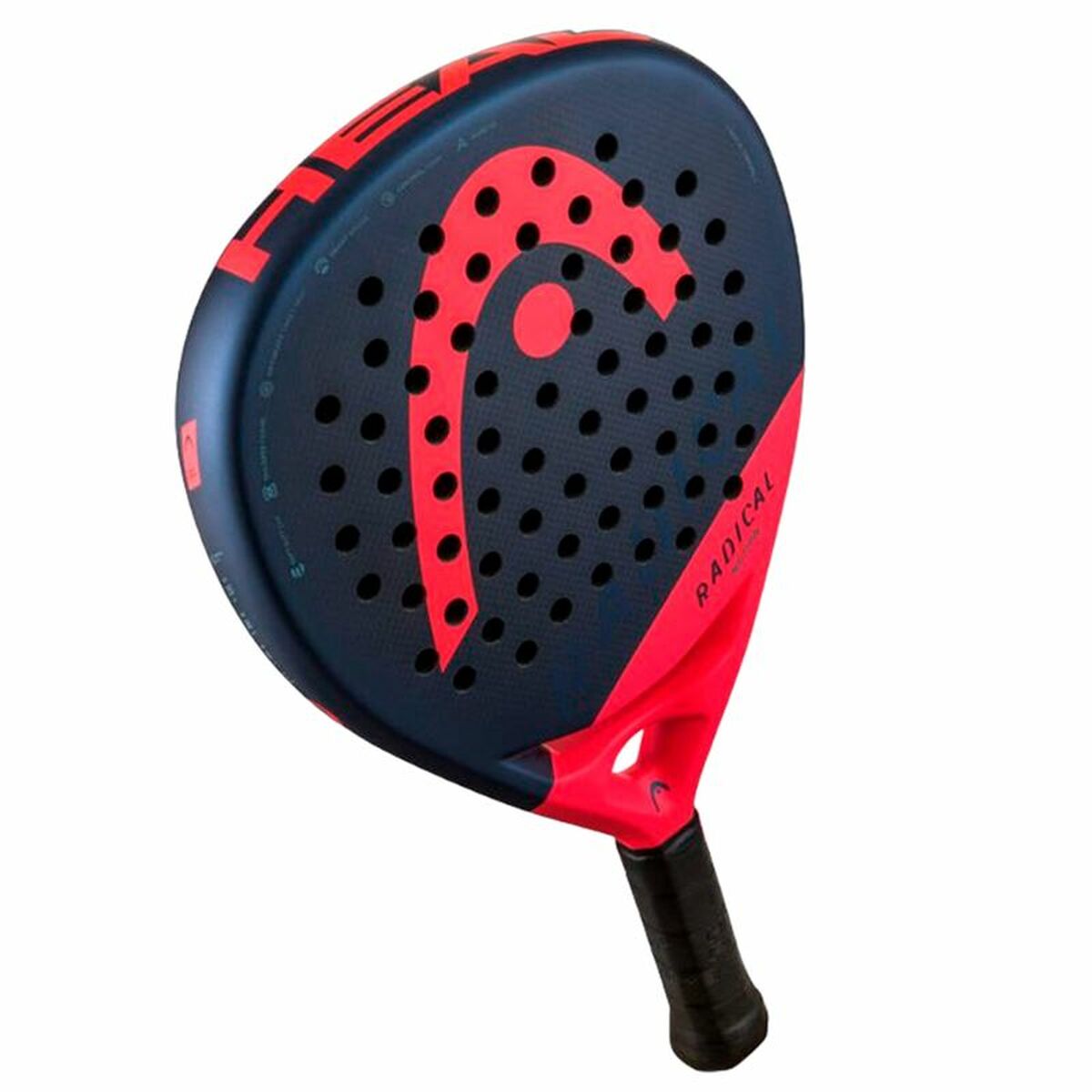 Padel Racket Head Radical Motion 2024 Red