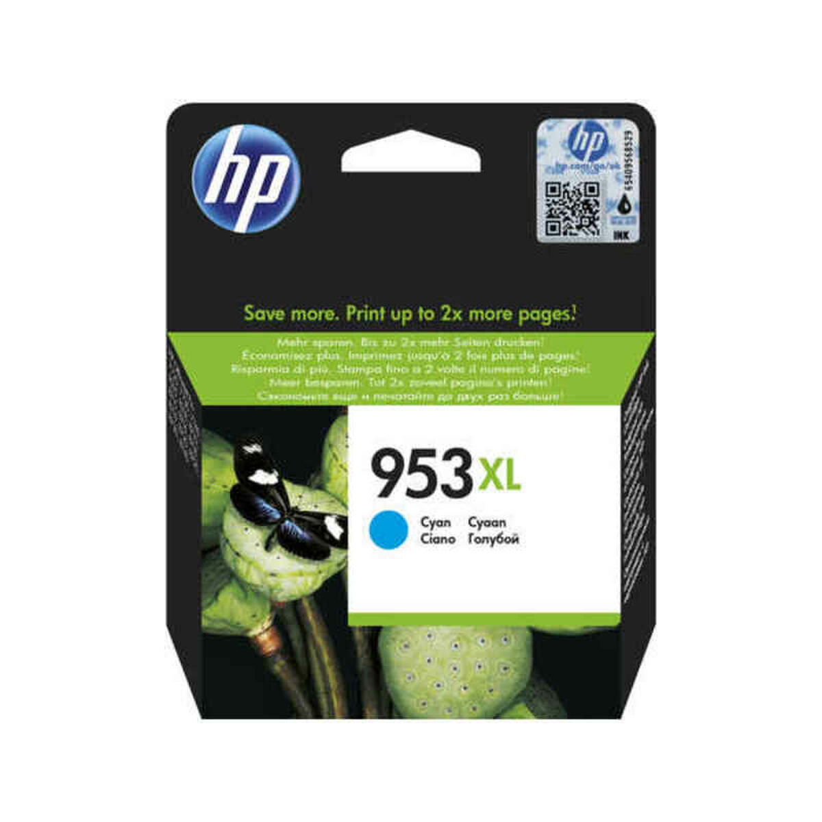 Original Ink Cartridge HP F6U16AE#BGY Cyan Original Ink Cartridge HP F6U16AE#BGY Cyan