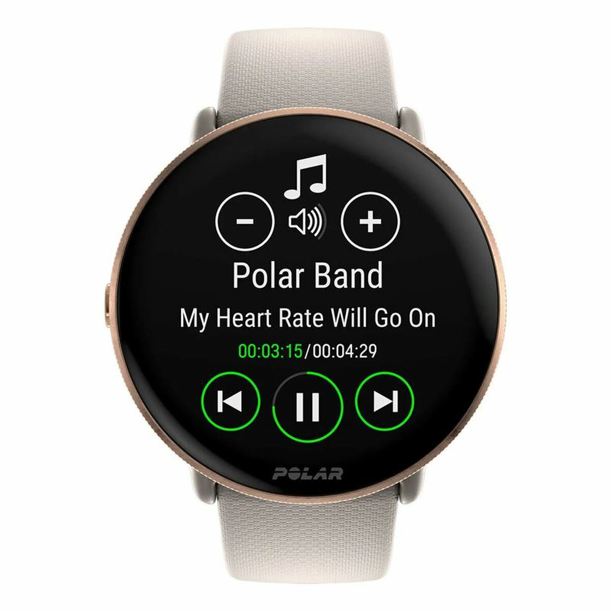 Smartwatch Polar IGNITE 3 Silver 1,28″