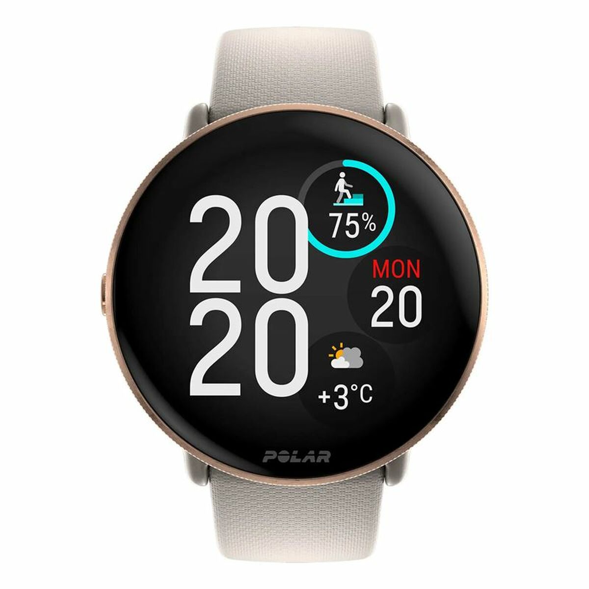 Smartwatch Polar IGNITE 3 Silver 1,28″