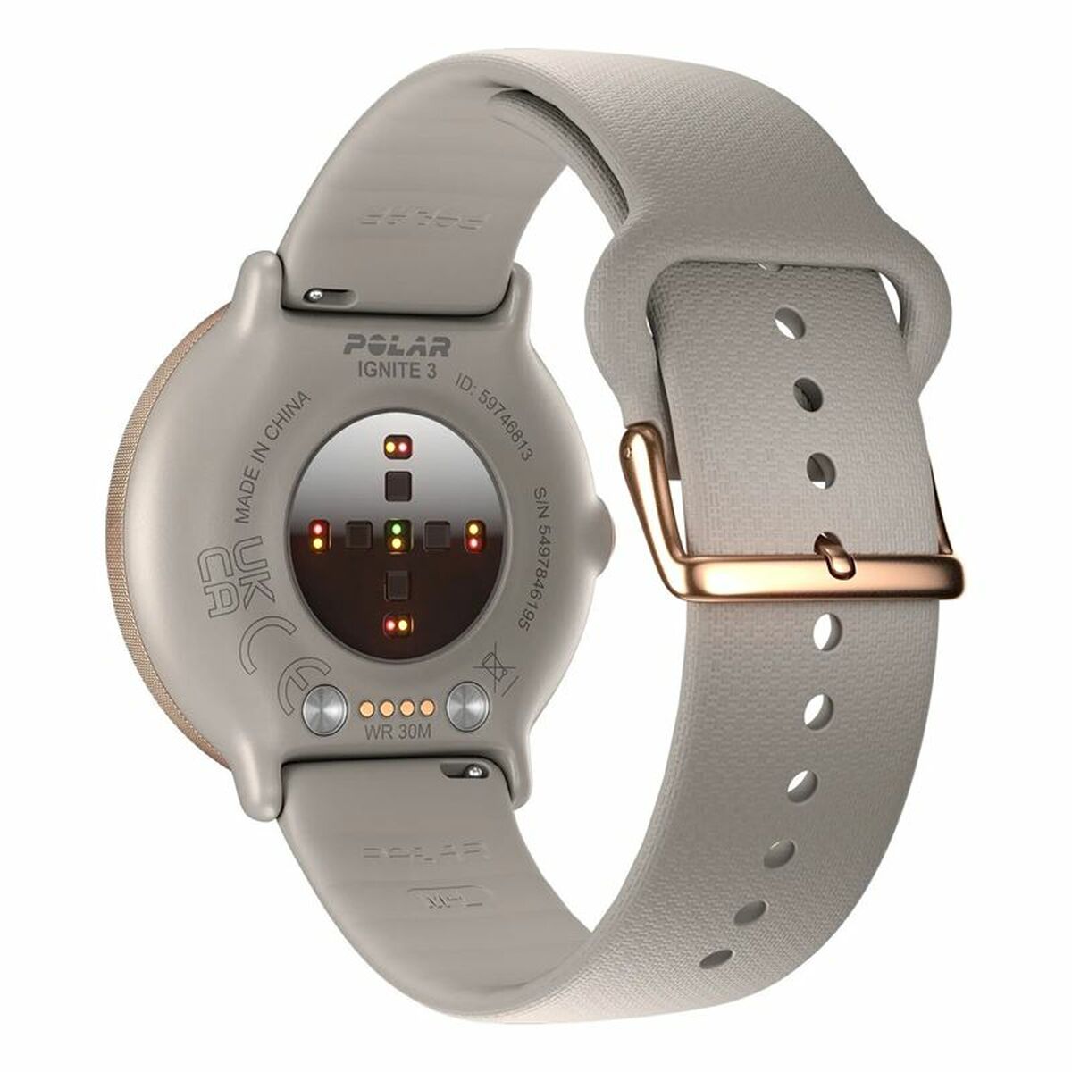 Smartwatch Polar IGNITE 3 Silver 1,28″