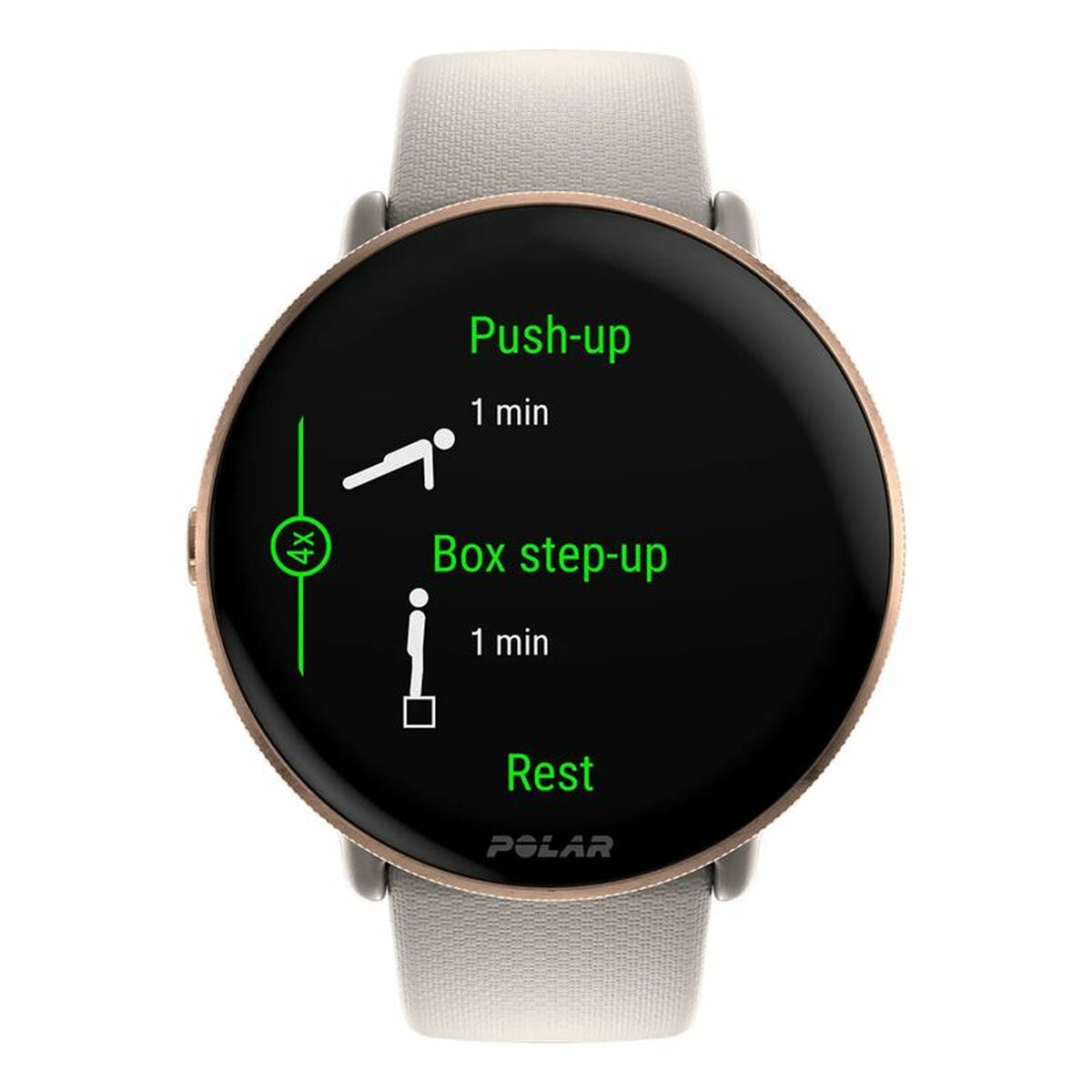Smartwatch Polar IGNITE 3 Silver 1,28″